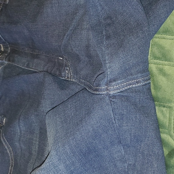 MELISSA McCARTHY BERMUDA DENIM SHORTS 26W - Picture 2 of 4